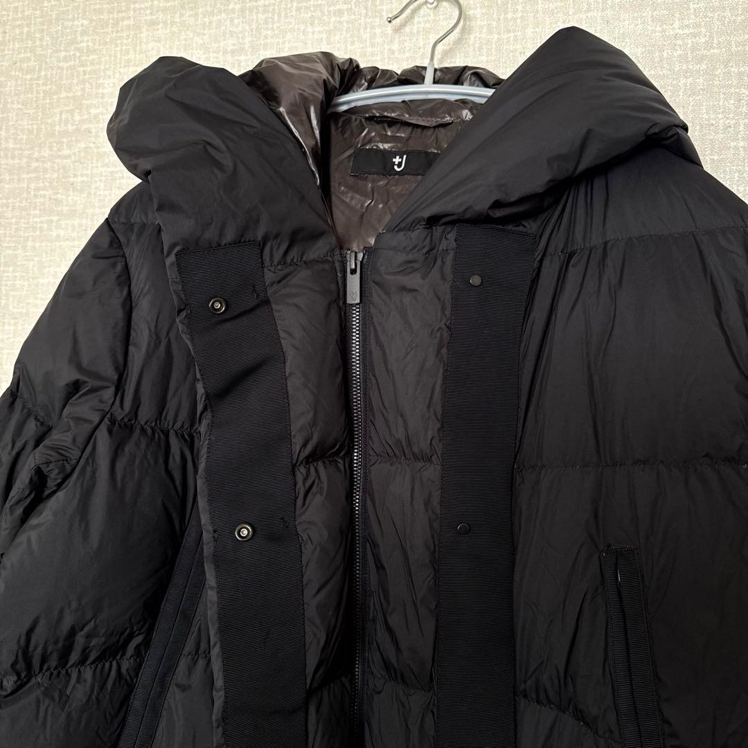 【大きめサイズ】ユニクロ+J ダウンロングコート XL ブラック