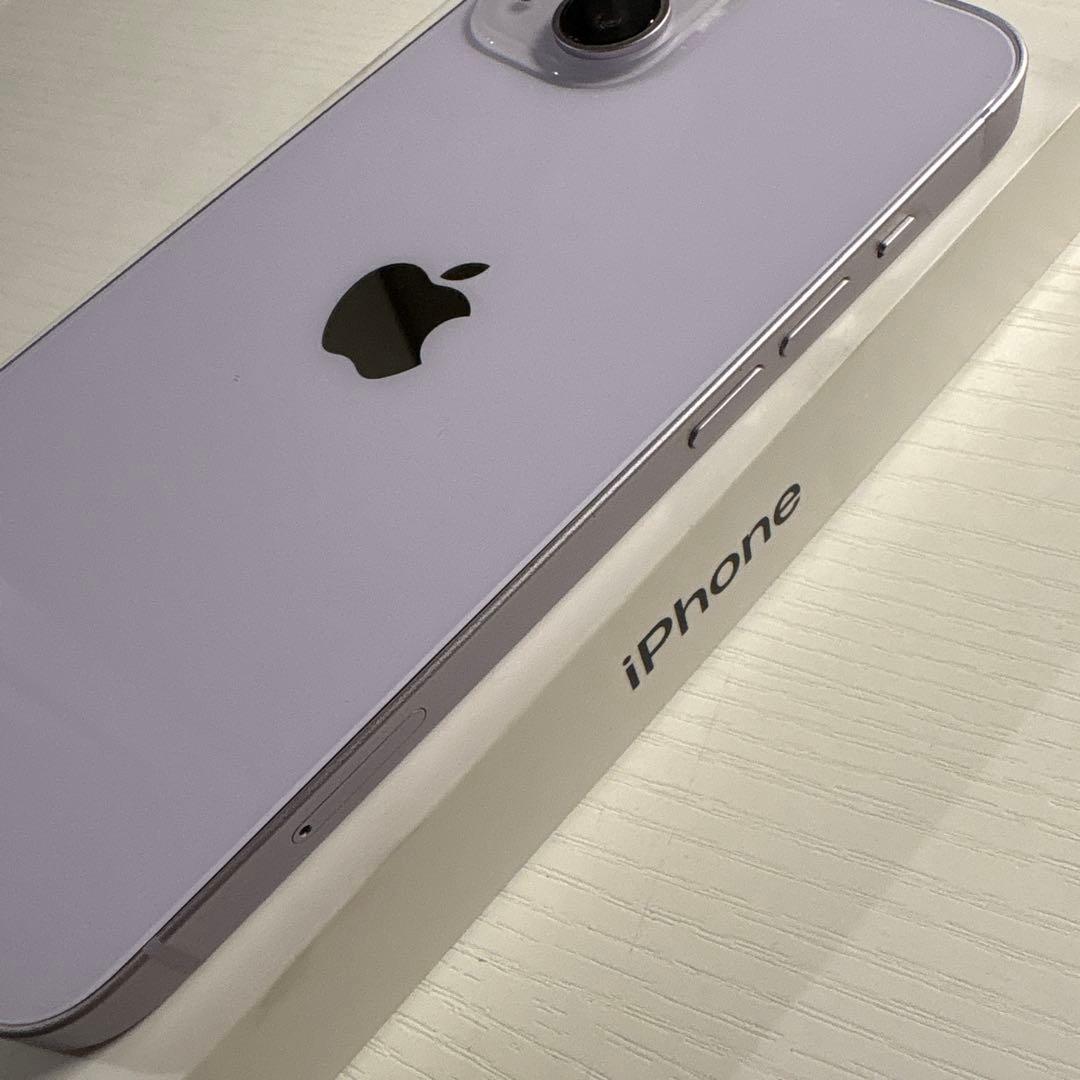 iPhone14 256GB パープル SIMフリー 極美品
