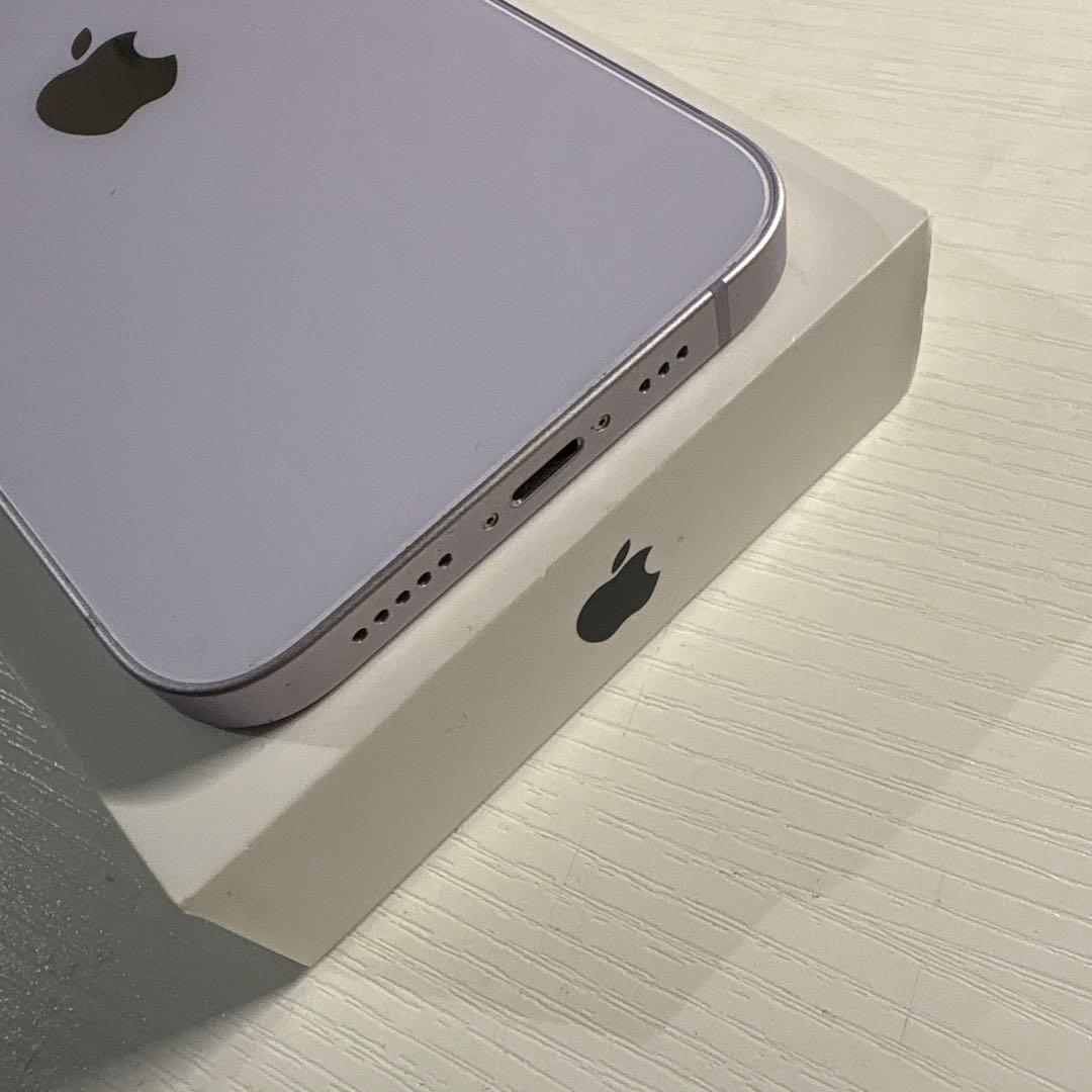 iPhone14 256GB パープル SIMフリー 極美品