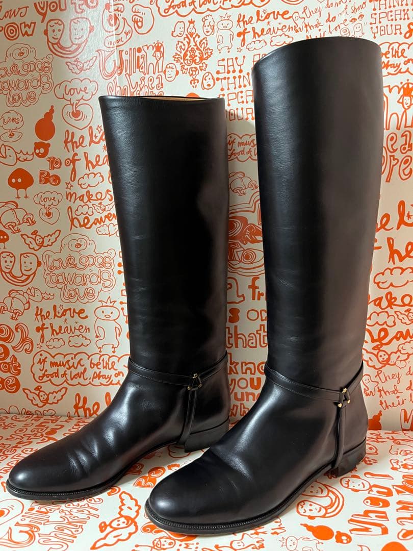 タニノクリスチージョッキーロングブーツ