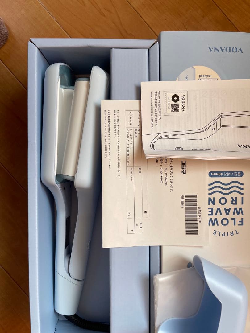 ヘアアイロン VODANA TRIPLE WAVE IRON