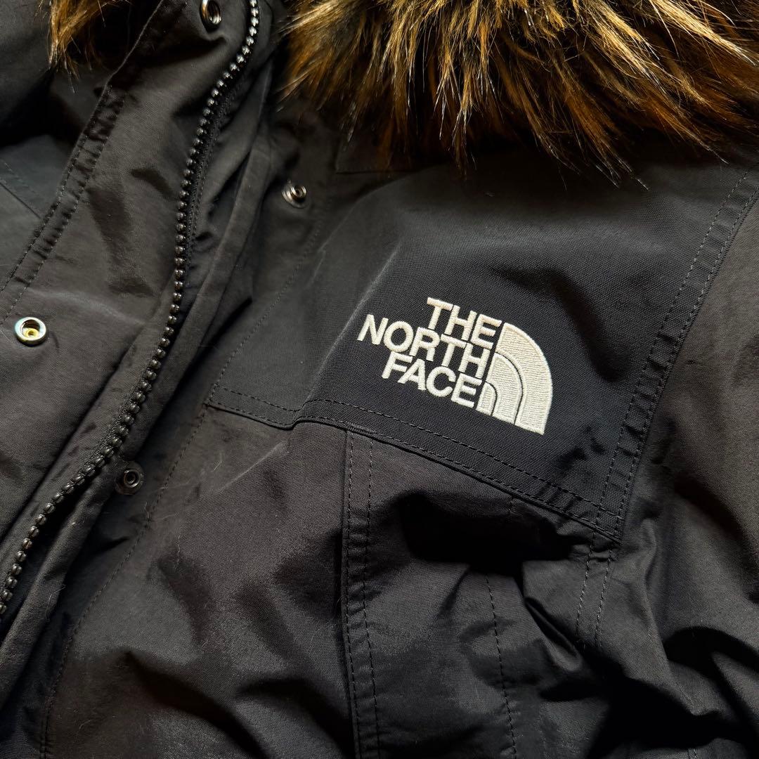 プルメリア ノースフェイス マウンテンダウンコート ブラック Lサイズ