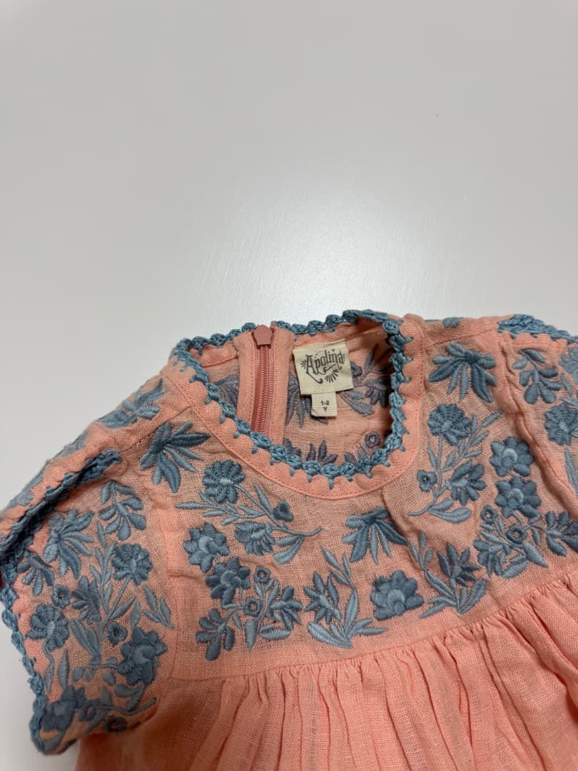 Apolina アポリナ ワンピース　Stevie 1-2y