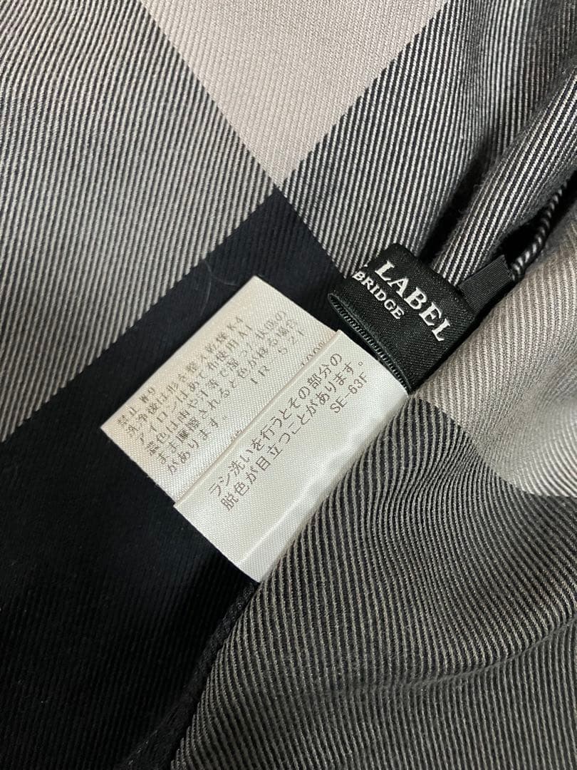 【リザードン様】バーバリーブラックレーベルクレストブリッジビッグスケール【限定】