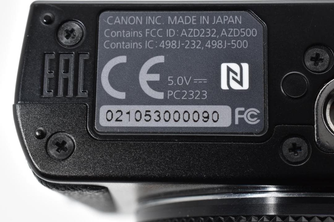 動確済 超美品 キャノン PowerShot G9 X Mark II #697