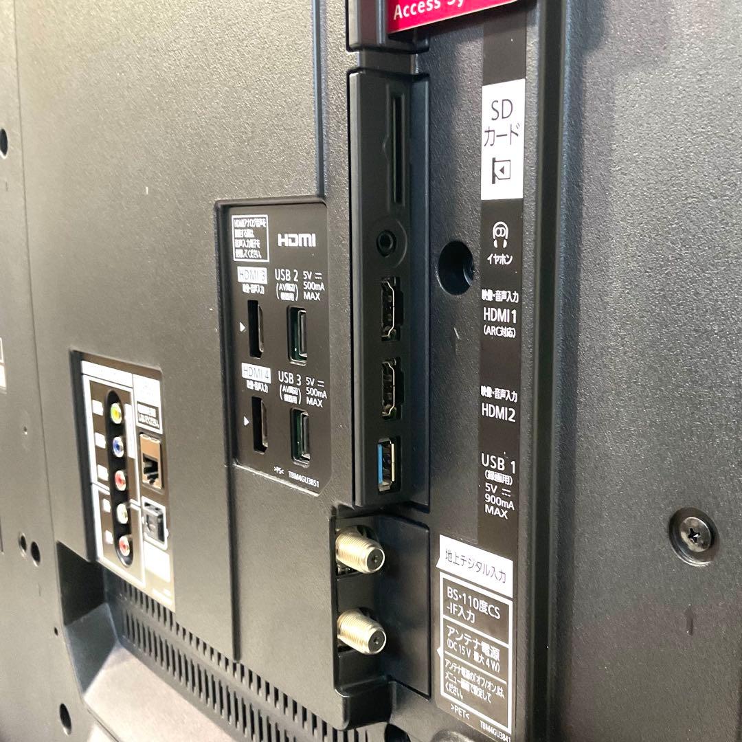 【ワダチ】美品4K 43型Panasonicスマートテレビ ネット動画対応