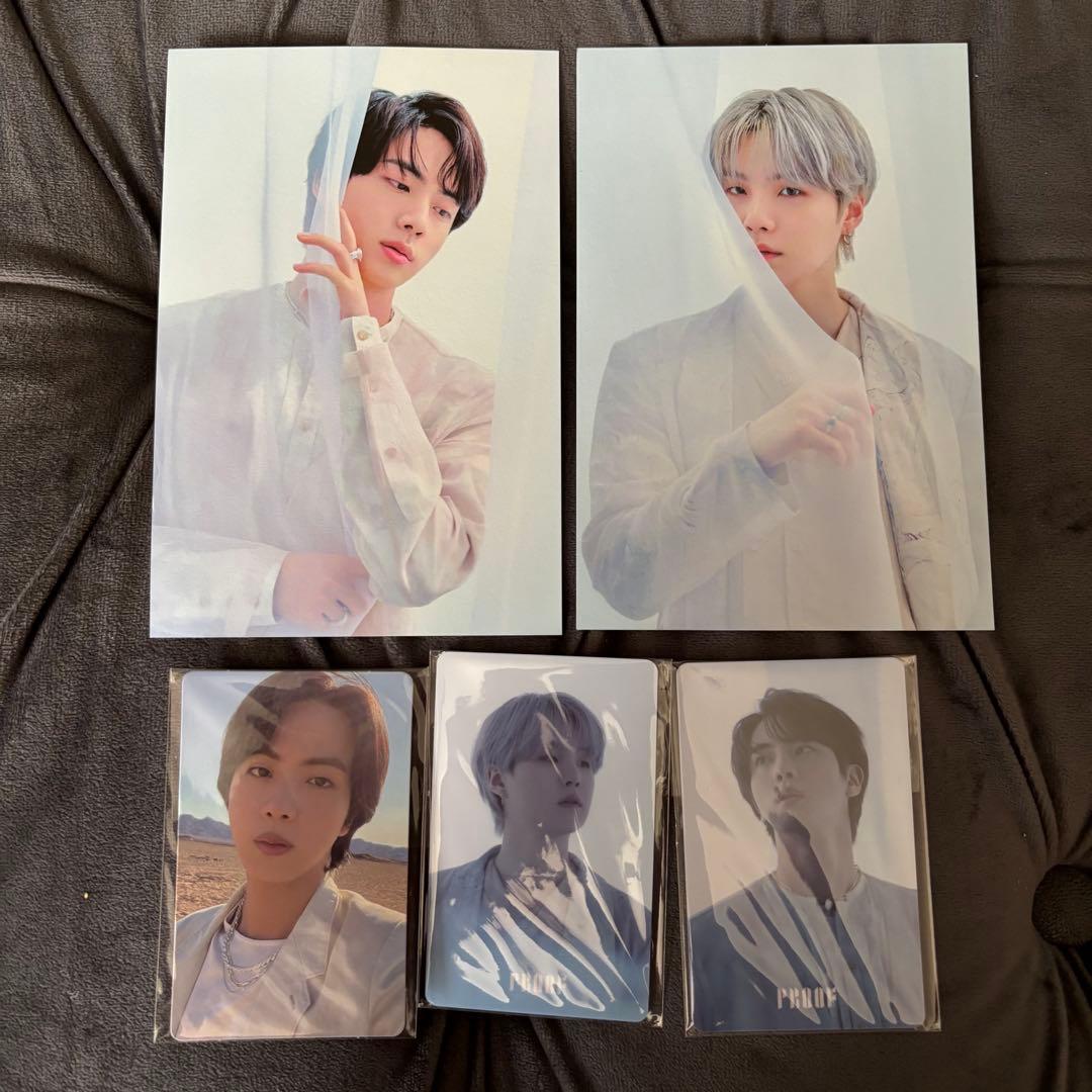 【まとめ売り】BTS Proof トレカ ポストカード ハイブ限定 ジン ユンギ