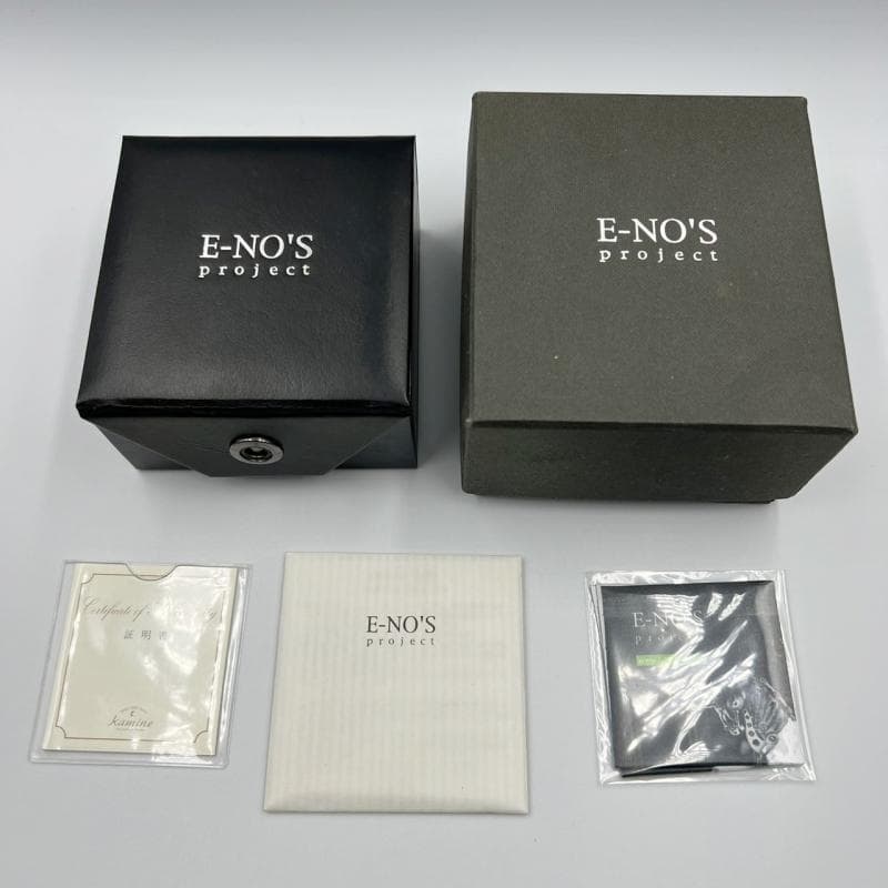 E-NO’s ブレスレット ヘマタイト ファング K18 WG