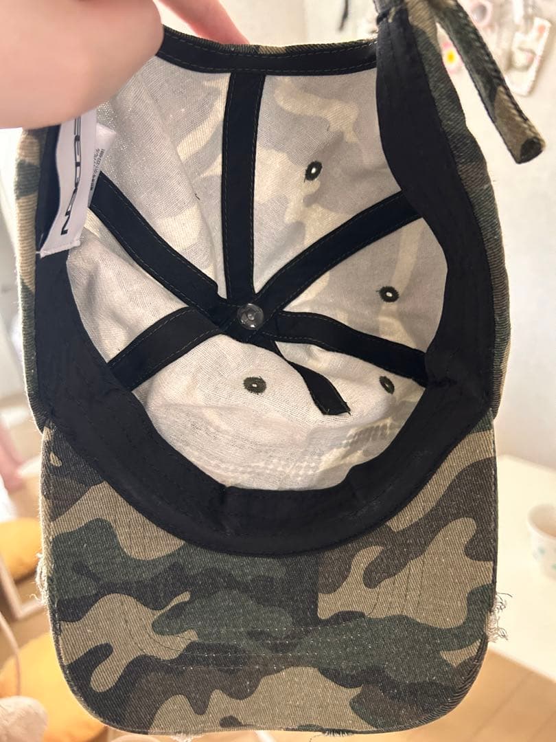 BEEDENキャップの迷彩柄