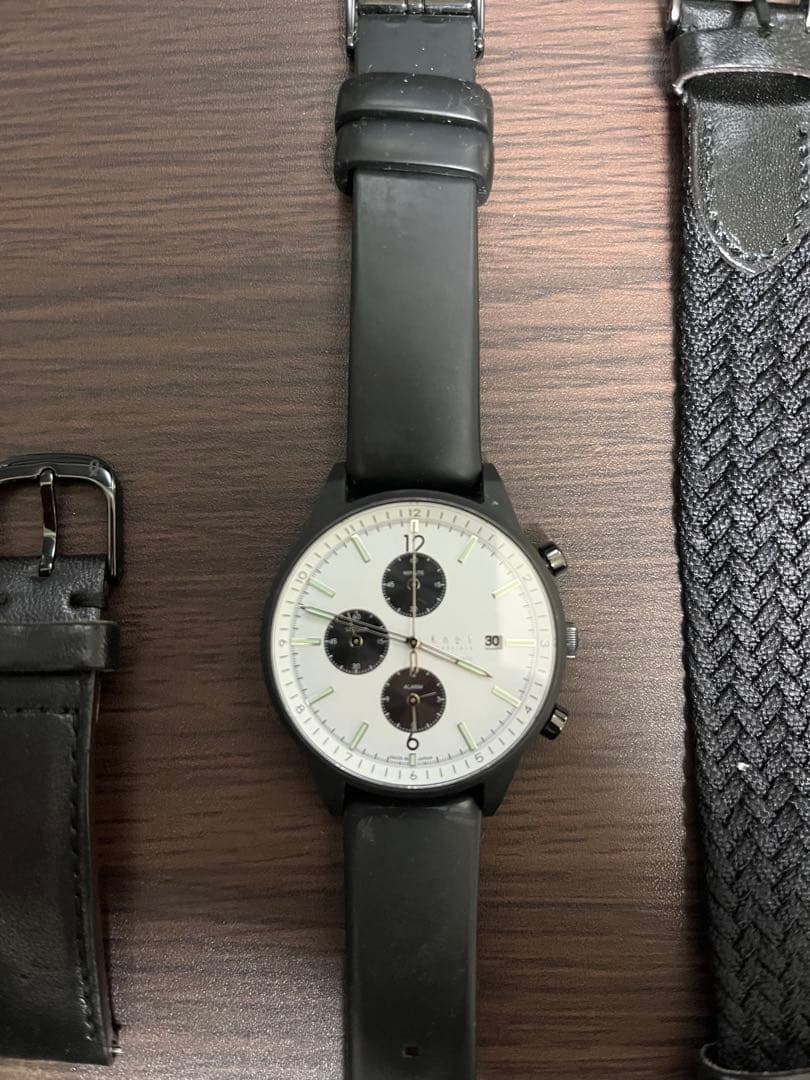 【ソーラー】knot 時計　TSC-39 チタニウムクロノグラフ