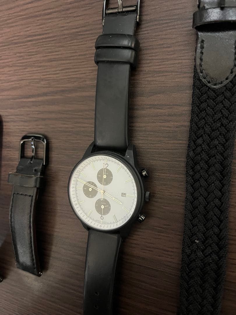 【ソーラー】knot 時計　TSC-39 チタニウムクロノグラフ