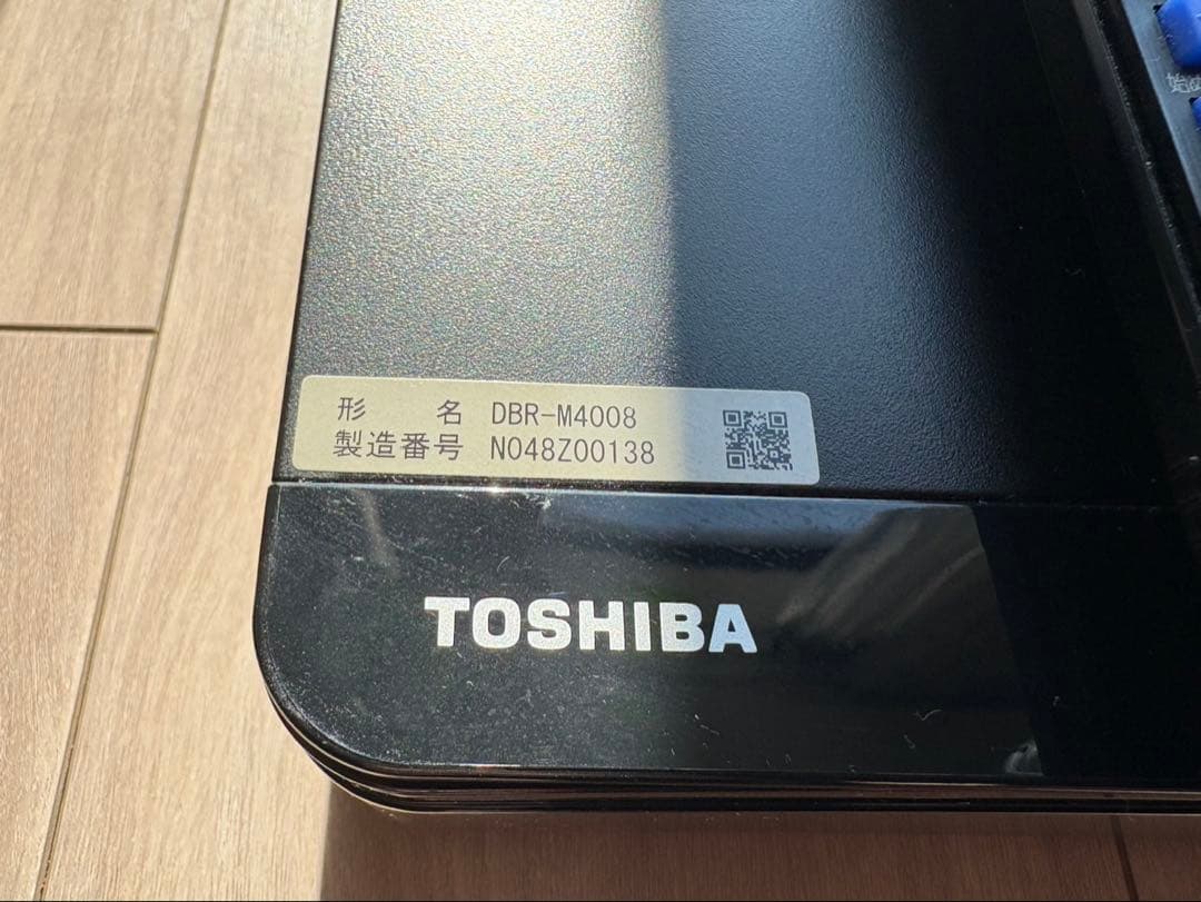 【ジャンク品】TOSHIBA REGZA Blu-rayレコーダー