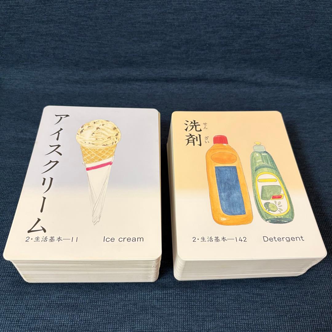 家庭保育園 たのしい絵カード1500 ABCセット CD付き フラッシュカード