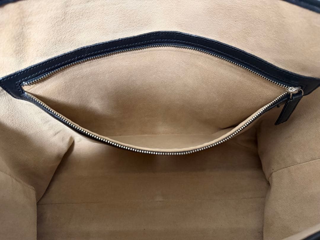 [美品]ココマイスター　マットーネビジネストート　オールドブラック　購入一年以内