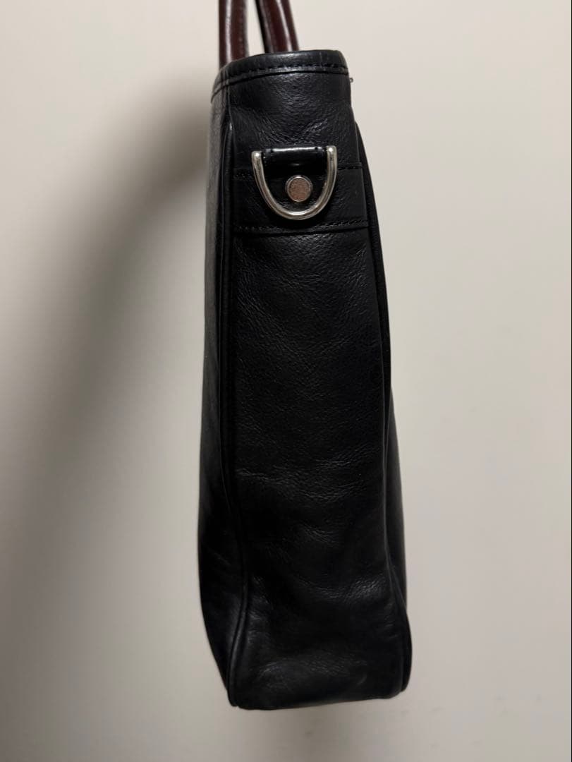 [美品]ココマイスター　マットーネビジネストート　オールドブラック　購入一年以内