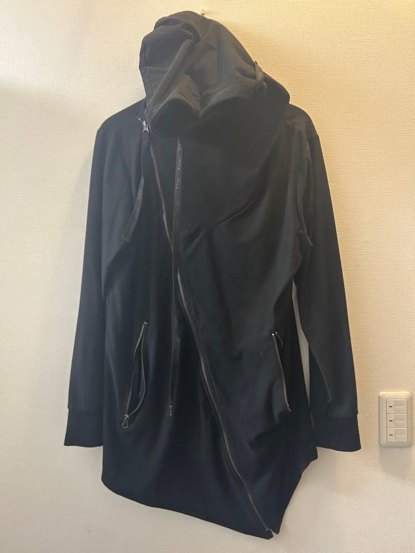 Xfrm アシンメトリー V系 グランジ y2k 黒パーカー