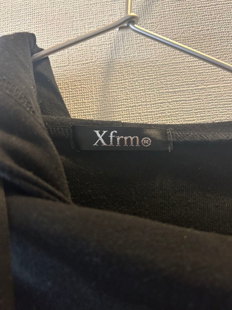 Xfrm アシンメトリー V系 グランジ y2k 黒パーカー