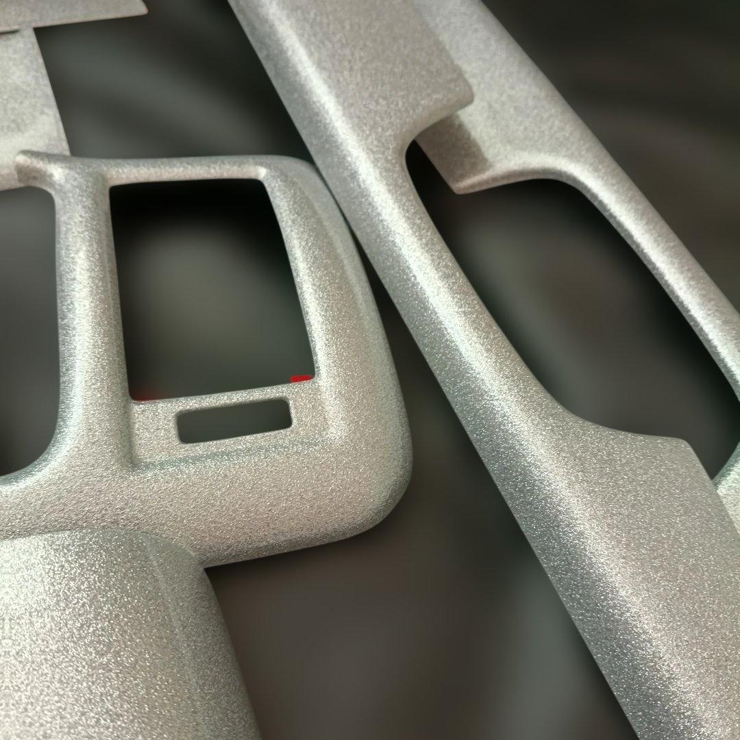 訳有 200系 ハイエース 1型 2型 3型 標準 インテリアパネル シルバー