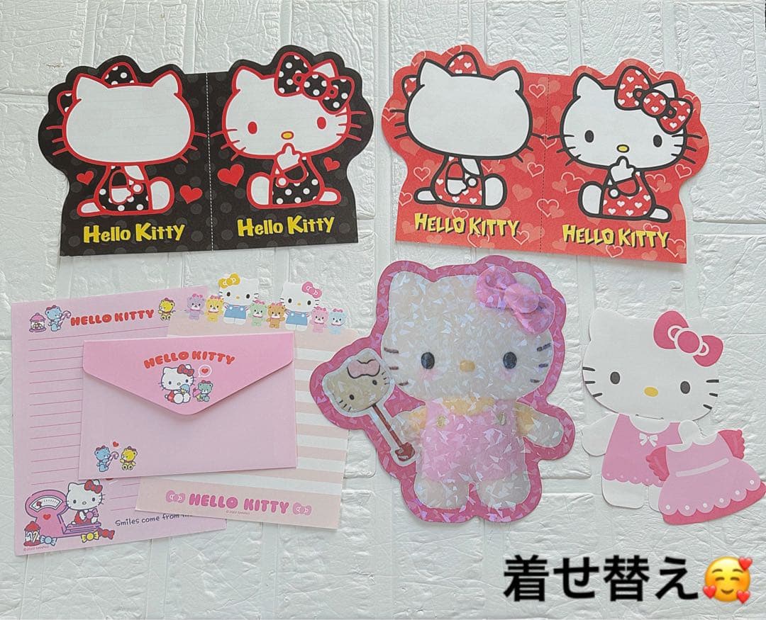 サンリオおすそ分けファイル♡限定日焼けキティ夏バージョンレア＆アメキャラ·͜·ᰔᩚ