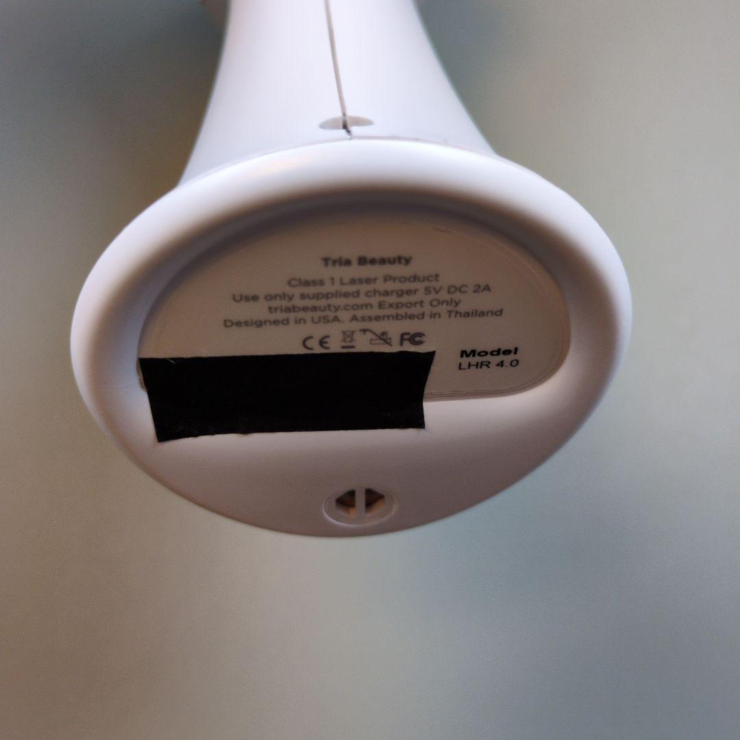 2024年製 tria トリア4X レーザー脱毛器 ホワイト/ピンク