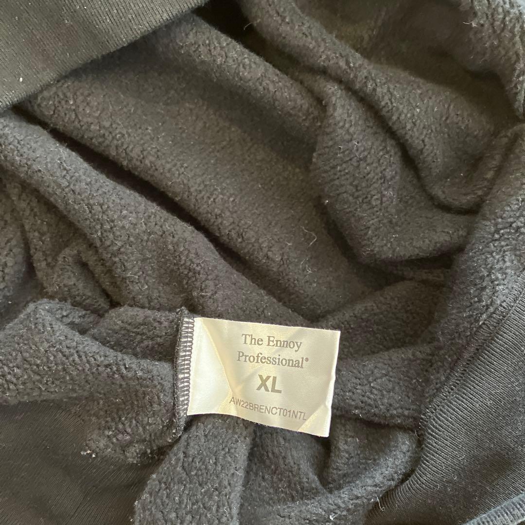 ennoy クルーネックスウェット　　黒　XL