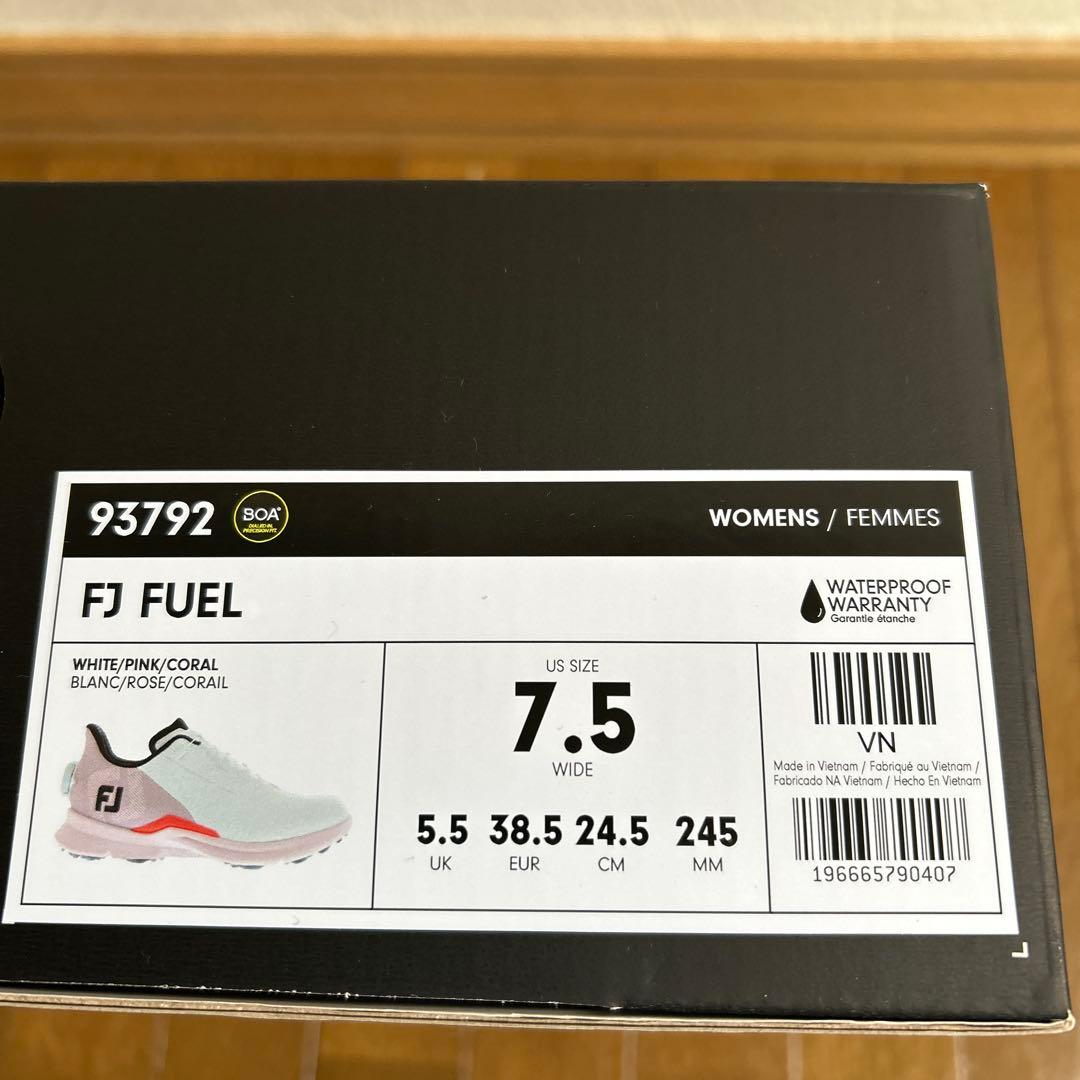 2025年新品レディースFOOTJOY ゴルフシューズ 24.5cm