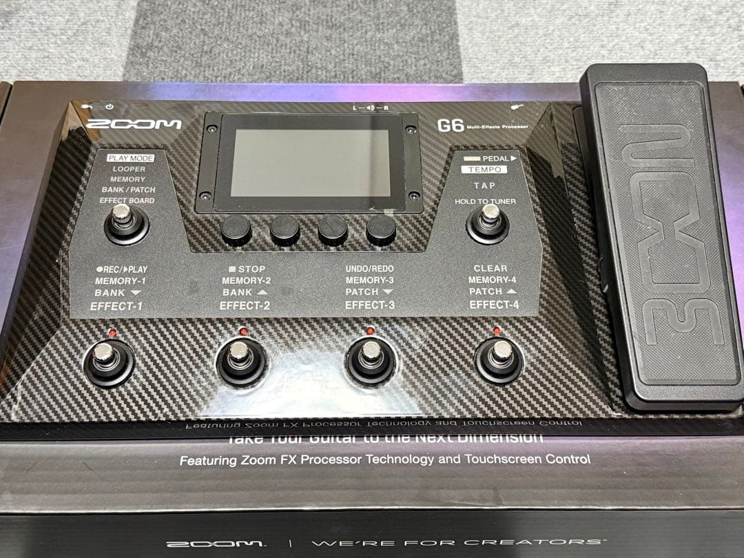 Zoom G6 マルチエフェクター
