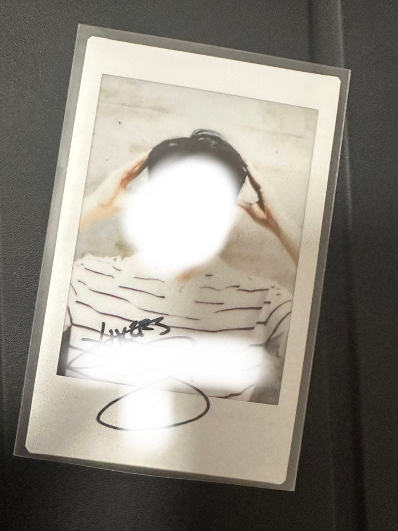 xikers ミンジェ 直筆サイン入り ポラロイド　タワレコ チェキ