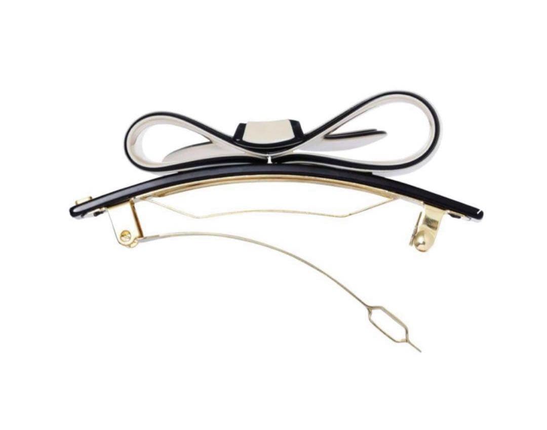 ALEXANDRE DE PARIS LISERAI リボン バレッタ