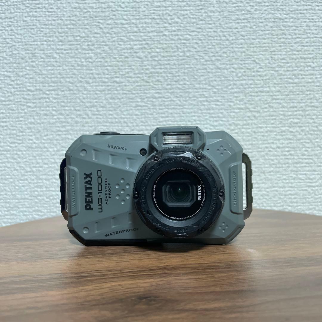 【オールドコンデジ】 PENTAX WG-1000