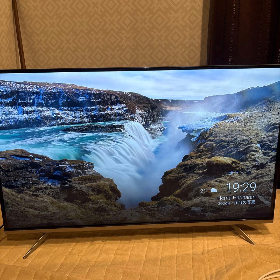 TCL 43型4Kチューナー内蔵 液晶テレビ P725シリーズ 43P725B