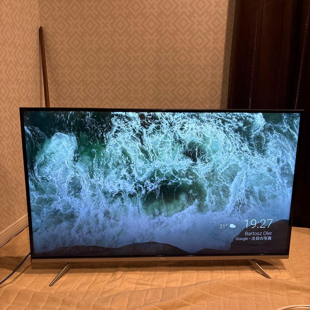 TCL 43型4Kチューナー内蔵 液晶テレビ P725シリーズ 43P725B