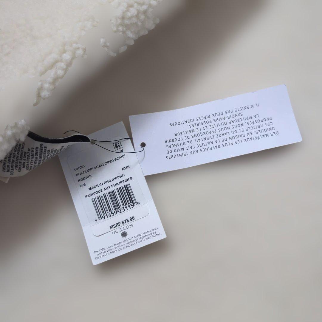 最終価格！アグ　UGG　マフラー新品