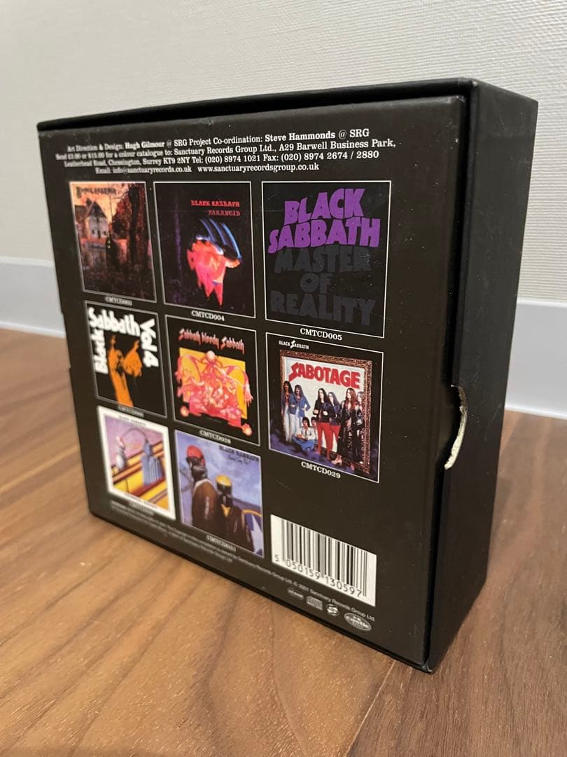 限定　Black Sabbath CDコレクション 1970-1978 輸入盤