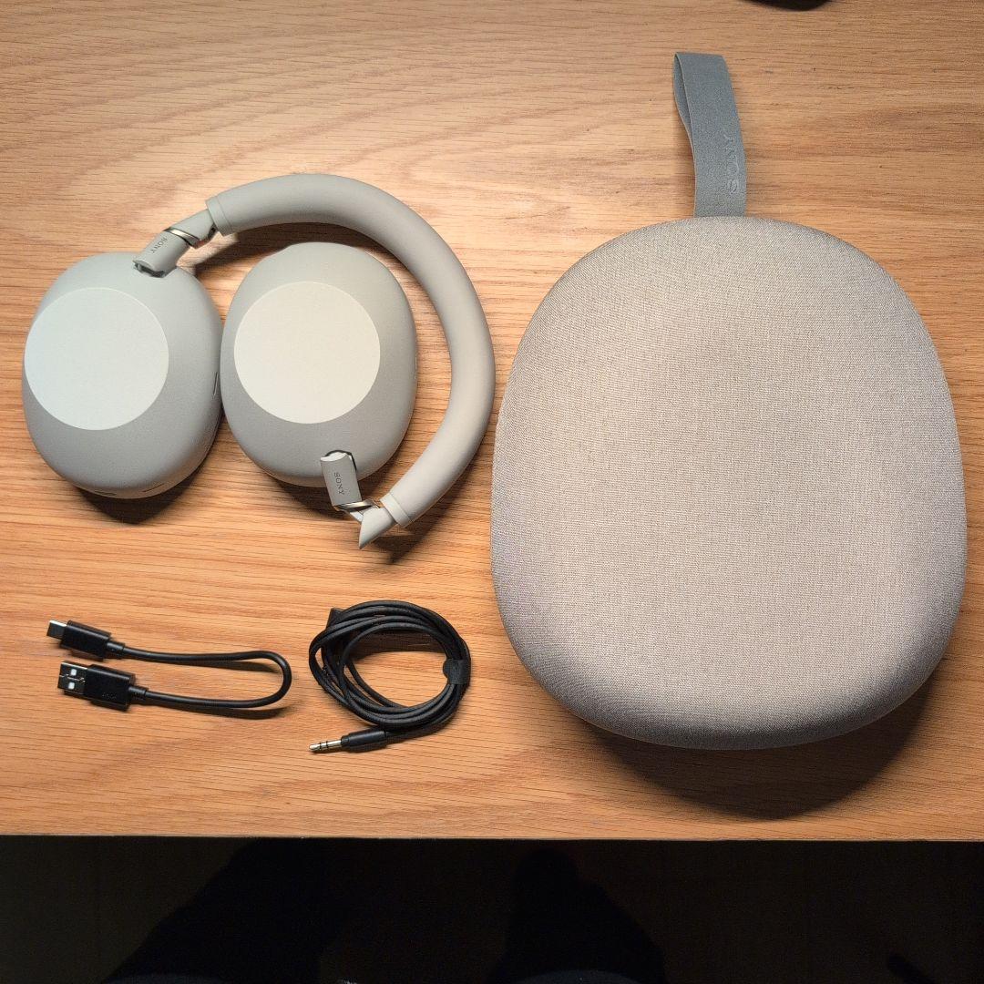 SONY WH1000-XM6 ヘッドホン プラチナシルバー