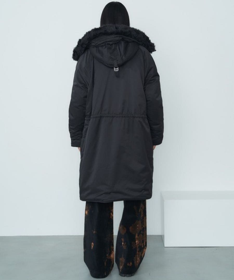 AIVER N-3フライトコート ブラックSサイズ