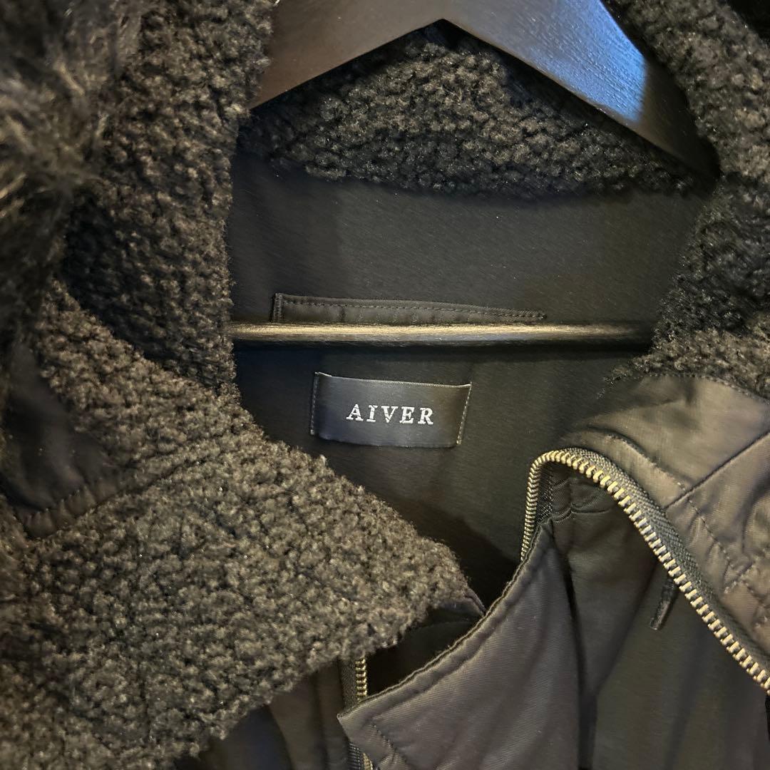 AIVER N-3フライトコート ブラックSサイズ