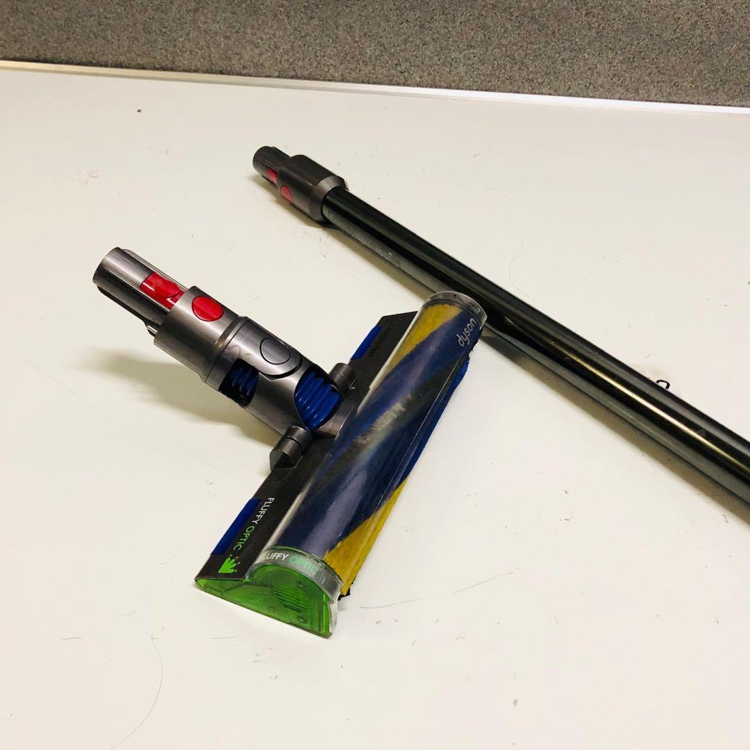 ダイソンSV20 v12 Detected 純正ダブルソフトローラーヘッド動作品