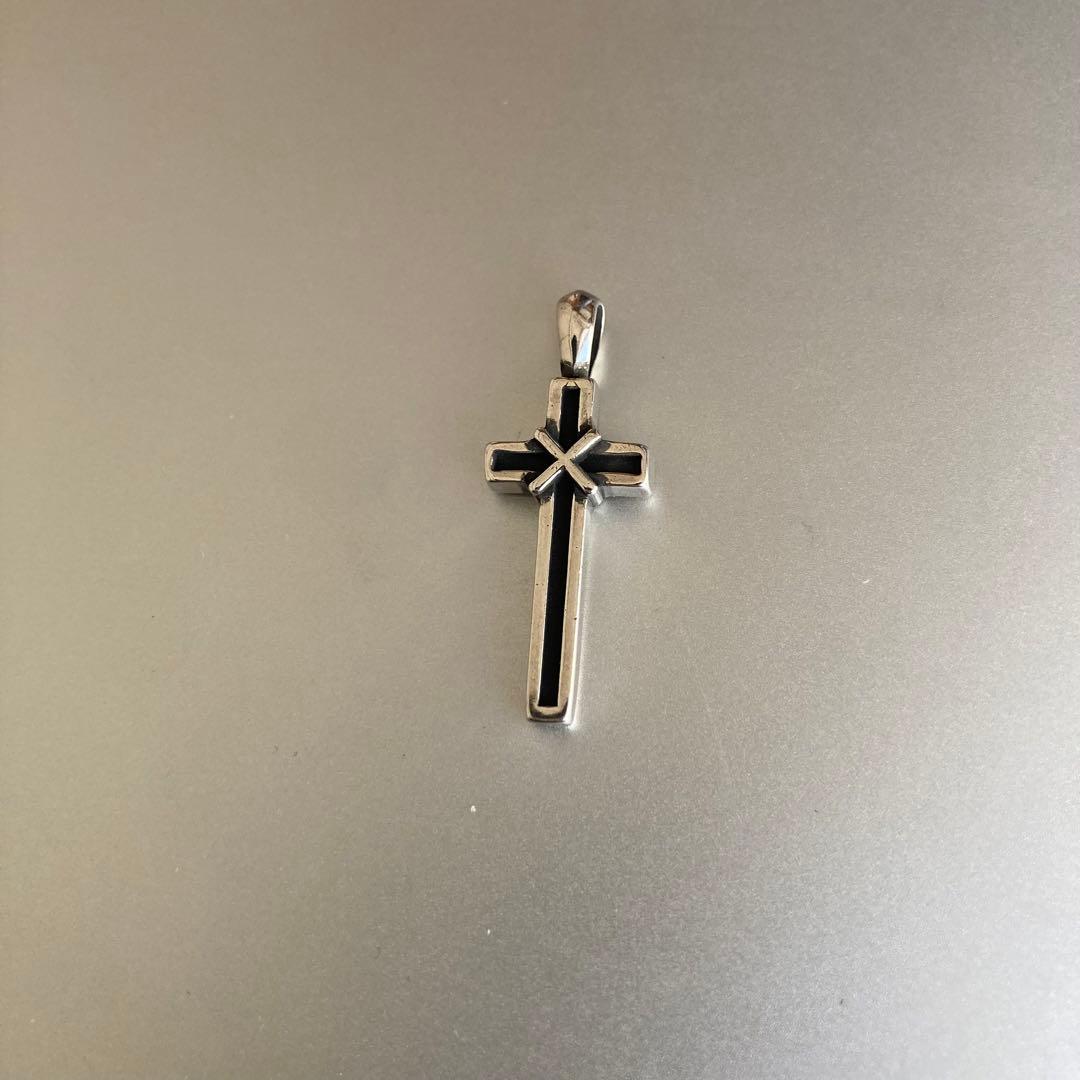 深瀬着用品風　シルバー925 クロスモチーフ チャーム