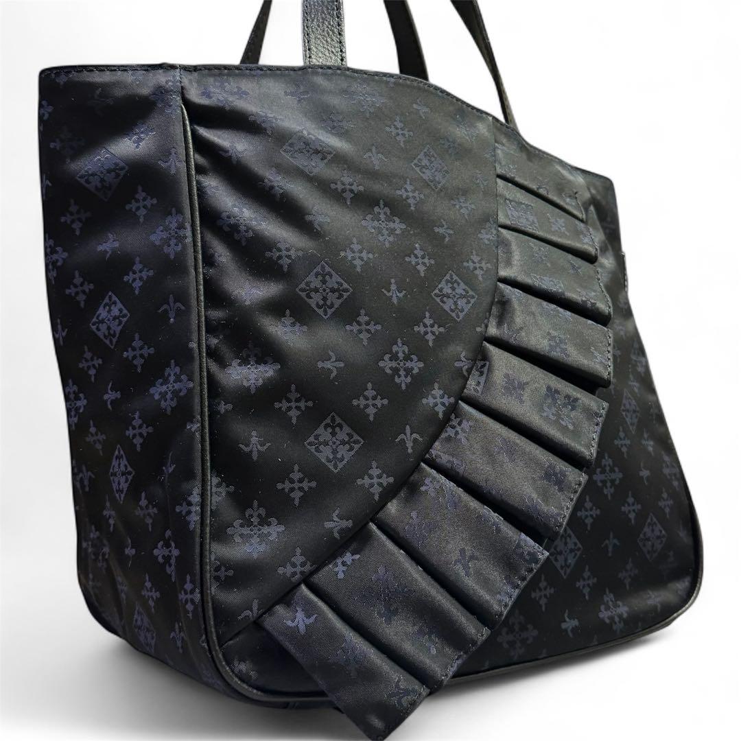 レア✨ russet ラシット OMEKASHI 大容量 トートバッグ ネイビー