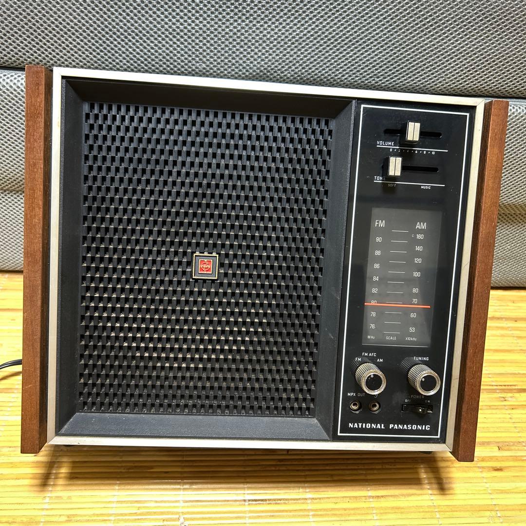 NATIONAL PANASONIC ラジオ RE-788 昭和レトロ