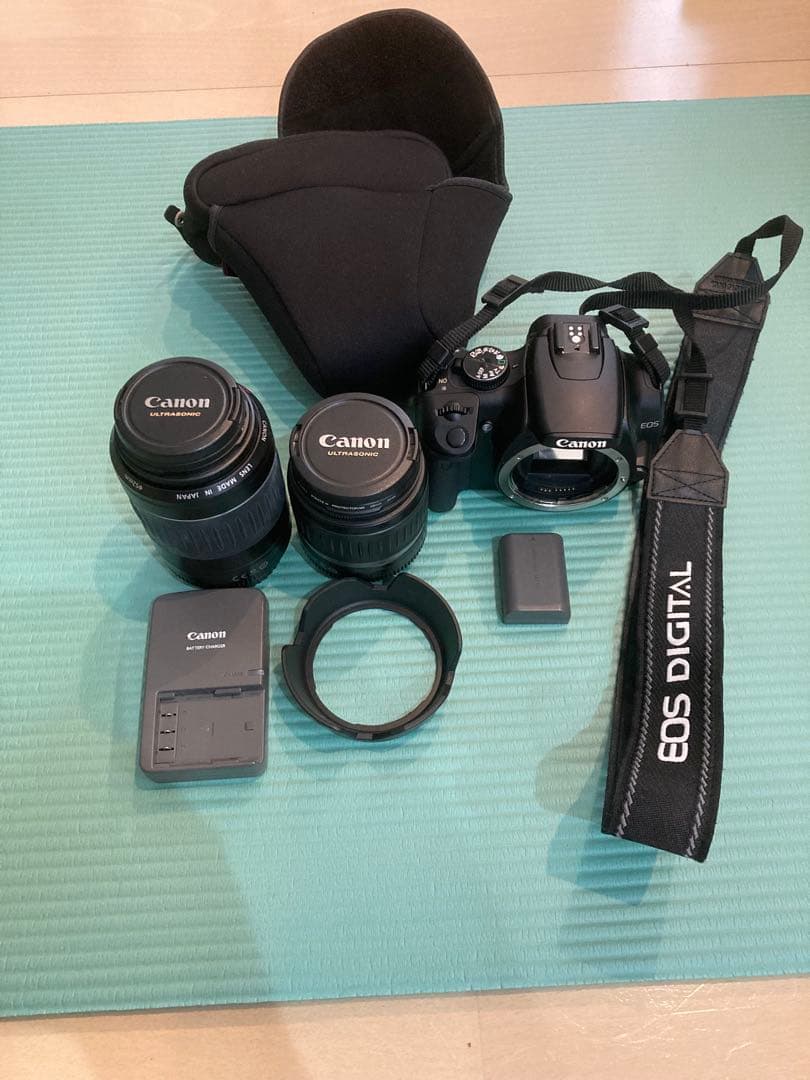 Canon EOS Kiss Digital X レンズ2本付き