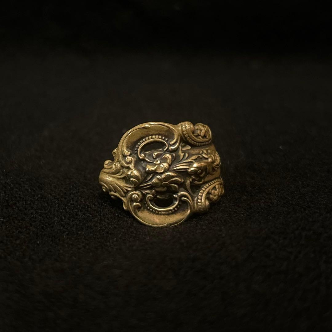 M*D様 OLD JOE & CO. スプーンリング アンティークゴールド 13