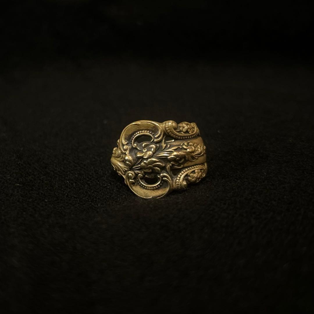 M*D様 OLD JOE & CO. スプーンリング アンティークゴールド 13