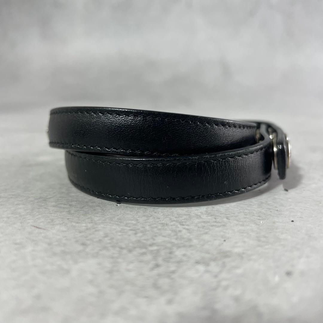 入手困難✨ サンローランパリ ブレスレット スタッズ エディ期 メンズ レザー
