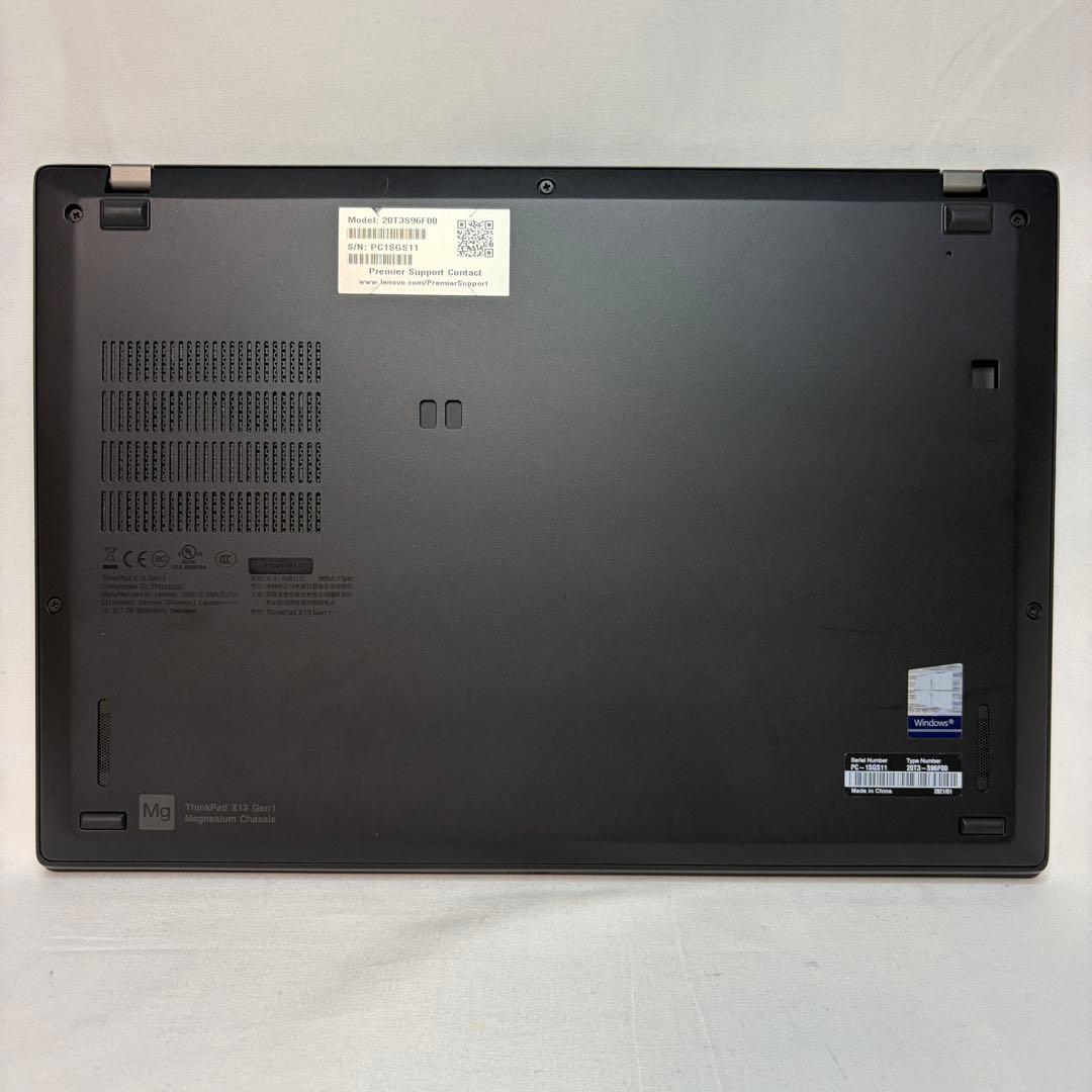 美品 ThinkPad X13 Gen1 第10世代 i5 フルHD オフィス