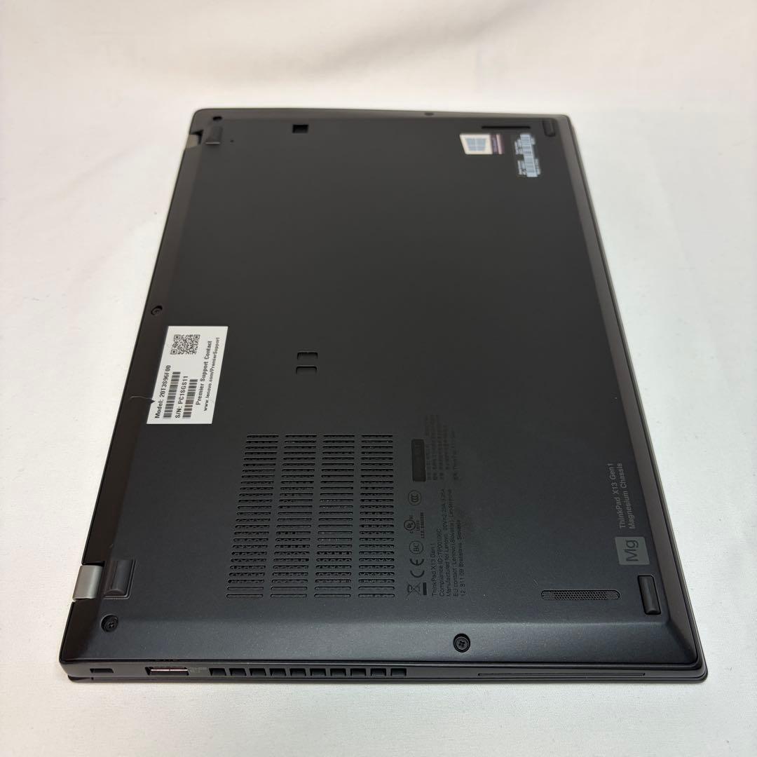 美品 ThinkPad X13 Gen1 第10世代 i5 フルHD オフィス