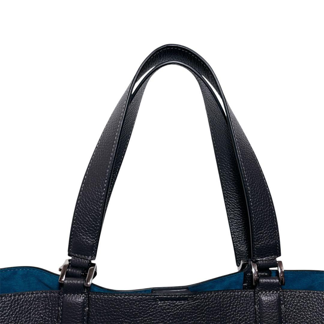 ✨美品✨バーニーズニューヨーク トートバッグ A4 ビジネス レザー