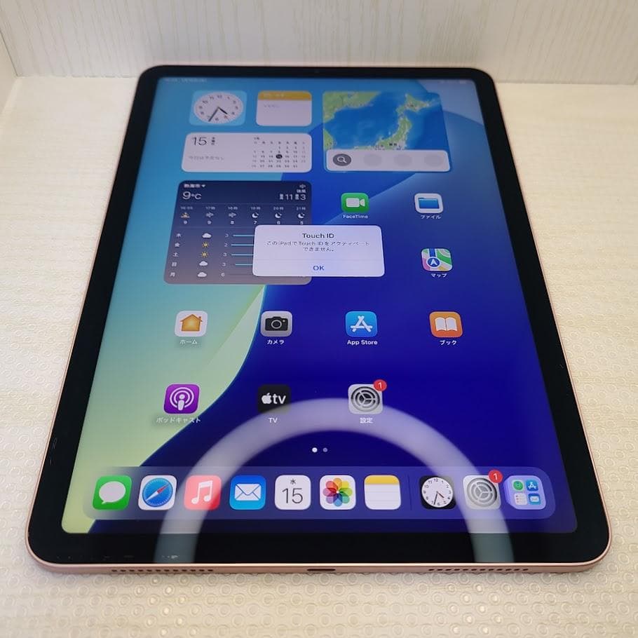 iPad Air 4 Wi-Fi◆ 64GB A2316 ローズゴールド※訳アリ