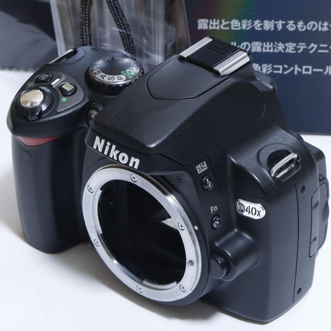★スマホに送れる一眼レフ★名機!!★ Nikon D40xセット